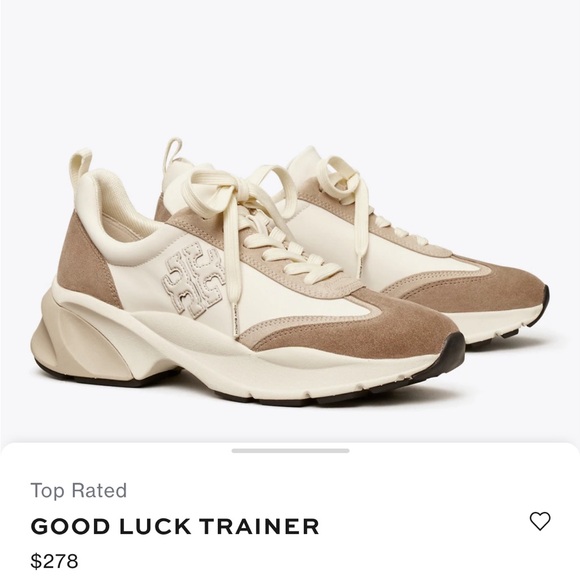 Tory Burch Good Luck Trainers, US 9.5 [EUC] - Picture 1 of 11